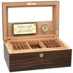 Adorini Vittoria deluxe desktop humidor voor op het bureau, tafel en kast