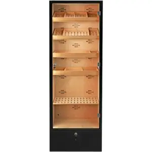 Adorini Portofino zwarte humidor kabinet sigaren bewaarkast online kopen