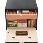 Adorini Habana zwarte deluxe sigaren humidor