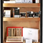 Adorini Portofino Cabinet Zwart — Humidorkast (3.100 sigaren)