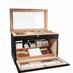 Adorini Portico Deluxe Zwart — Humidor (400 sigaren)
