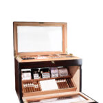 Adorini Portico Deluxe Bruin — Humidor (400 sigaren)