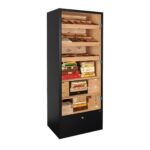 Adorini Primo Cabinet Zwart — Humidorkast (2.800 sigaren)